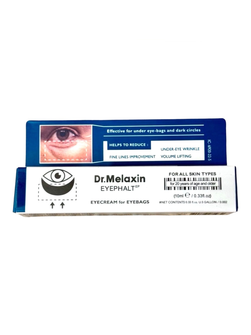 Dr.Melaxin Eyephalt Eye Cream for Eye Bags 10ml New in Box Sealed $35 - Picture 2 of 4
